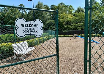 Dog Park Entrance at Alden Place at South Square Durham NC 27707